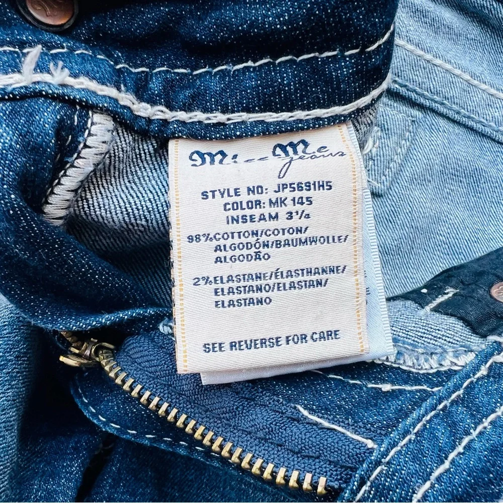 Miss Me Birds and Rhinestone shorts - Picture 7 of 10